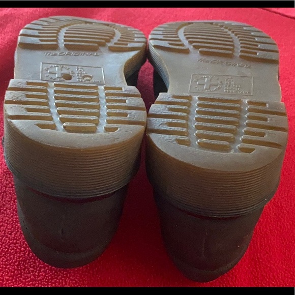 Vintage Dr. Doc Martens Mary Jane Shoes Black US 6 - Picture 9 of 13